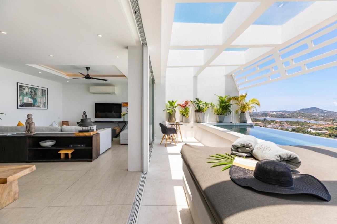 Stunning Sea View Design Loft With Infinity Pool - Aqua Samui Atlantis 9 Villa