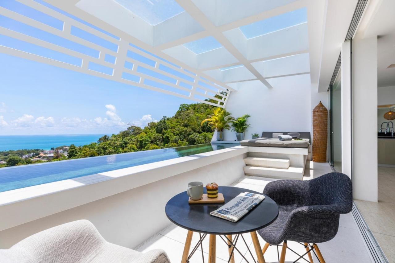 Stunning Sea View Design Loft With Infinity Pool - Aqua Samui Atlantis 9 Villa Ban Ko Khwan
