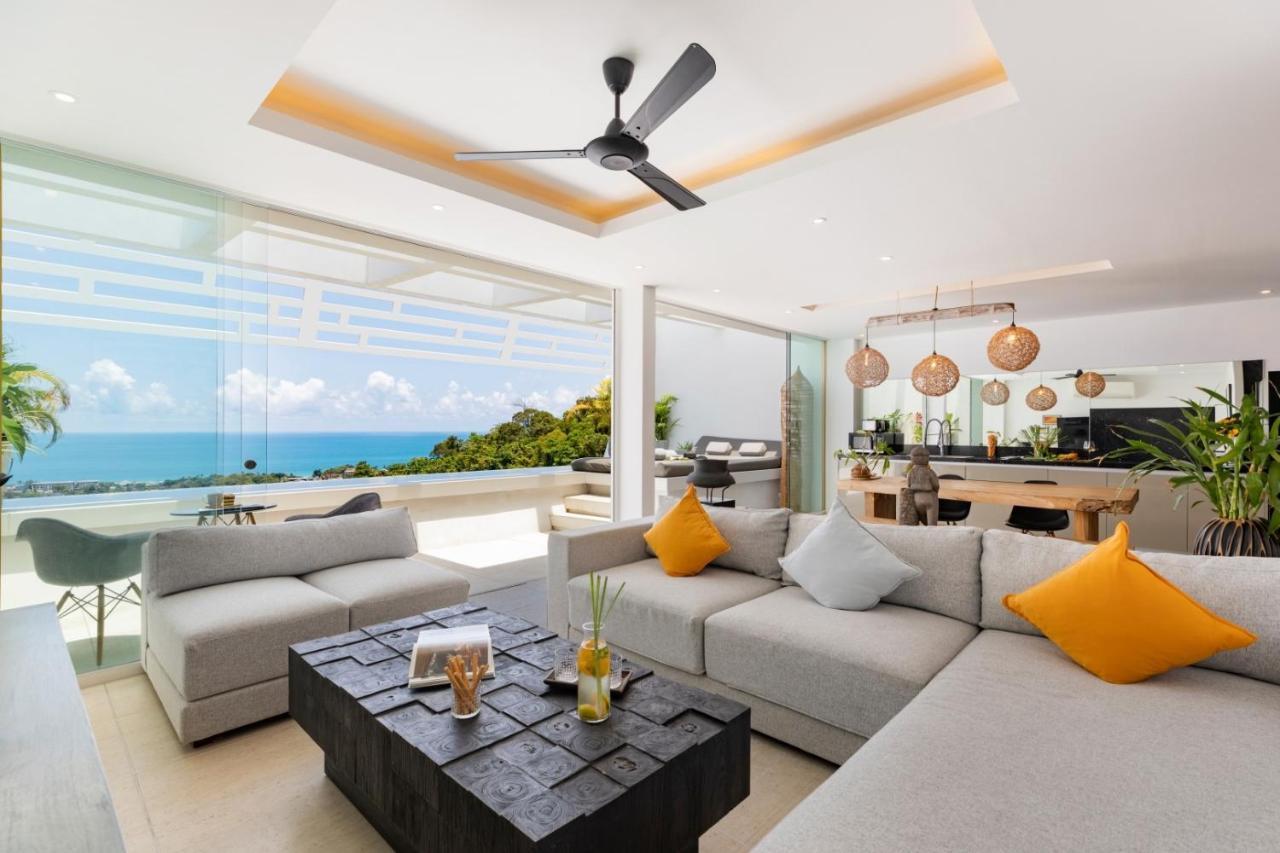 Stunning Sea View Design Loft With Infinity Pool - Aqua Samui Atlantis 9 Villa